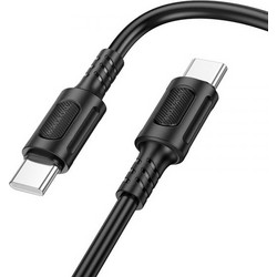 Borofone BX111 USB-C to USB-C 60W 1m Black