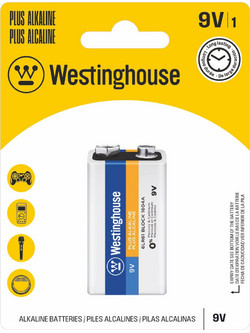 Westinghouse Plus Alkaline 9V 1τμχ
