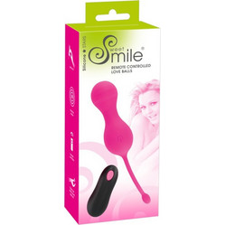 You2Toys Sweet Smile Love Balls Κολπικές Μπάλες με Δόνηση Ροζ