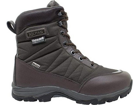 Kefas K-Warm Ανδρικά Μποτάκια Καφέ Αδιάβροχα 3749