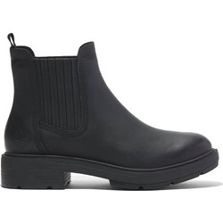 Timberland Ανδρικά Chelsea Μποτάκια Δερμάτινα Μαύρα TB0A2PBBW021