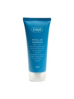 Ziaja Micellar Σαμπουάν για Επανόρθωση για Σγουρά Ξηρά & Ταλαιπωρημένα Μαλλιά 200ml