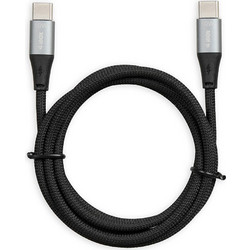 iBox IKUTC1B Braided USB-C to USB-C 60W 1m Black