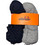Ellesse Ανδρικές Κάλτσες Κοντές Γκρι Navy Μπλε 12Pack SZA02959