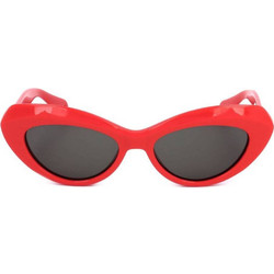Lanvin LNV648S 604 Γυναικεία Γυαλιά Ηλίου Cat Eye Κοκάλινα Κόκκινο με Μαύρο Φακό