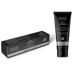 Kalliston Olive Passion Οδοντόκρεμα για Λεύκανση Ενεργού Άνθρακα Χωρίς Φθόριο 75ml