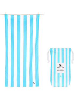Dock & Bay Cabana Πετσέτα Θαλάσσης Microfiber Γαλάζια 90x160cm