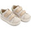 Babywalker Βαπτιστικά Sneakers για Αγόρι Δερμάτινα Ανατομικά Μπεζ Εκρού BS3085