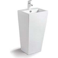 Karag MARAIS G-303 Νιπτήρας Μπάνιου Δαπέδου Πορσελάνης 44x38x83cm Λευκός