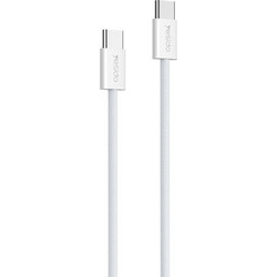 Yesido CA163 Braided USB-C to USB-C 60W 1.2m White