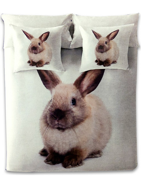Vesta Home Σετ Σεντόνια Μονά Βαμβακερά 170x270 2138 Bunny