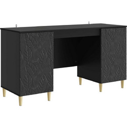 vidaXL Γραφείο Υπολογιστή Ξύλινο 142.5x50x75cm 3414613