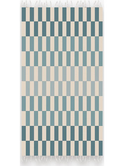 Nef-Nef Storin Πετσέτα Παρεό Θαλάσσης Τιρκουάζ 90x170cm 039988