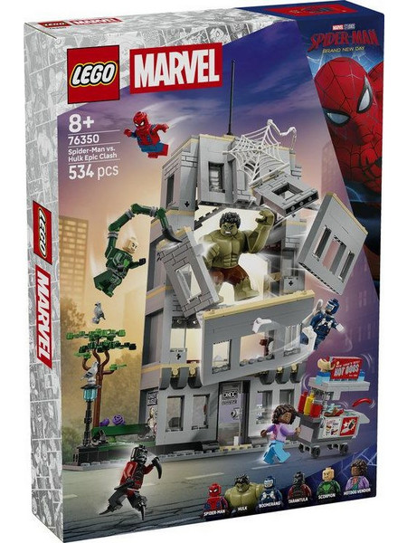 Lego Marvel Spiderman Spider-Man vs Hulk Epic Clash για 8+ Ετών 5702018063330