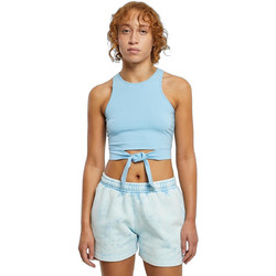 Urban Classics Γυναικείο Καλοκαιρινό Crop Top Βαμβακερό Γαλάζιο TB6048-04410