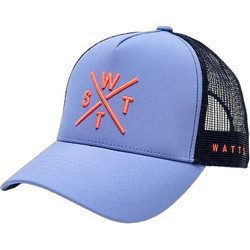 Watts Ανδρικό Καπέλο Jockey με Δίχτυ Snapback Υφασμάτινο Μπλε 8-1RTRIBE-W3930
