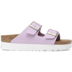 Birkenstock Arizona Papillio Δερμάτινα Γυναικεία Σανδάλια Ανατομικά Λιλά 1028440