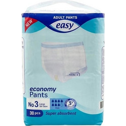 Easy Large Πάνες Βρακάκι Ακράτειας 7 Σταγόνες 30τμχ