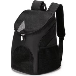 Madpet Minimal Σακίδιο Πλάτης Μεταφοράς Γάτας Μαύρο 34x30x40cm
