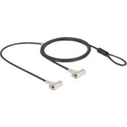 Navilock 20934 Κλειδαριά Laptop Kensington Standard Twin Head με Κλειδί 1.8m