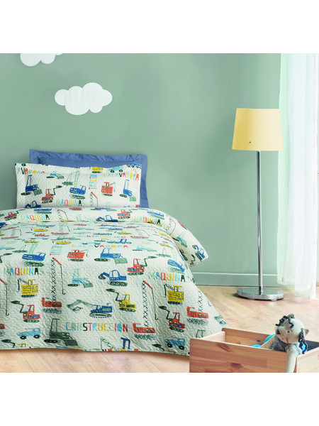 Das Home Παιδικό Κουβερλί Μονό Microfiber 160x240 4982 Πράσινο Mint