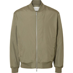 Selected Ανδρικό Μπουφάν Χειμωνιάτικο Bomber Χακί 16099699