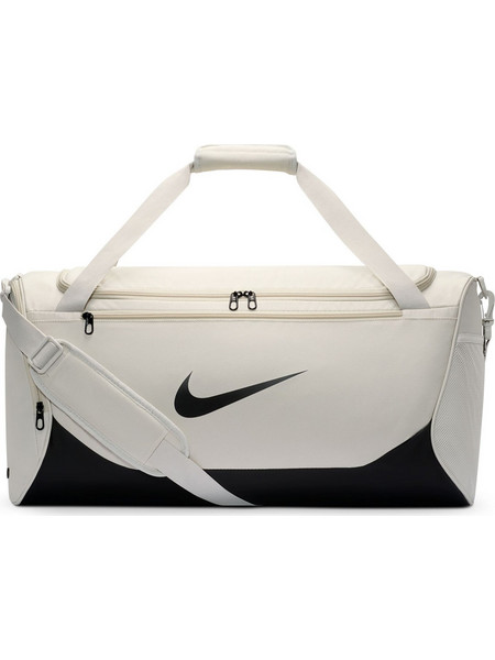 Nike Brasilia Τσάντα Χειρός Γυμναστηρίου Μπεζ IB4392-072