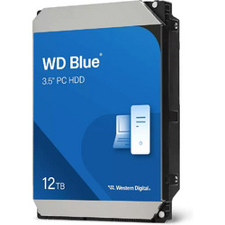 Western Digital Blue 12TB HDD Σκληρός Δίσκος 3.5" SATA 3 7200rpm με 512MB Cache WD120EAGZ