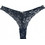 HNX Γυναικείο Sexy String με Δαντέλα Navy Μπλε TA1700MPL