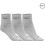 GSA Ανδρικές Κάλτσες Κοντές Μπεζ 3Pack 8216053-02