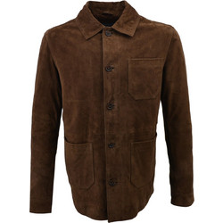 Leather 100 Ανδρικό Μπουφάν Χειμωνιάτικο Καφέ 08-M-FREEMAN