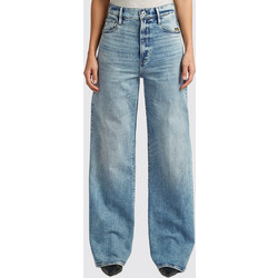 G-Star RAW Ψηλόμεσο Γυναικείο Τζιν Παντελόνι Relaxed Εφαρμογή Μπλε D23591-E205-H914