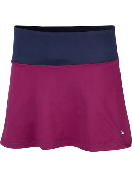 Fila Elliot Μίνι Φούστα Υφασμάτινη Σορτς Navy Μπλε Φούξια UOL229356E-6125