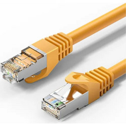 Vention S/FTP Cat.6a Καλώδιο Δικτύου Ethernet 1m Yellow VPC6SSTP-Y100
