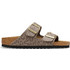 Birkenstock Arizona Δερμάτινα Γυναικεία Σανδάλια Ανατομικά Μπεζ 1031941