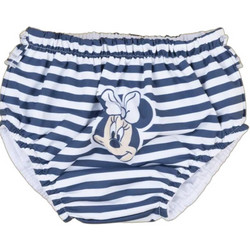 Prenatal Minnie Mouse Βρεφικό Μαγιό Πάνα για Κορίτσι Λευκό Μπλε 1572592