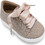 Gorgino Βαπτιστικά Sneakers για Κορίτσι Υφασμάτινα Ανατομικά Nude 2386