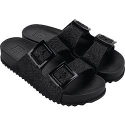 Zaxy Γυναικείες Παντόφλες Καλοκαιρινές Flatforms Ανατομικές Αντιολισθητικές Μαύρες 780-26220 18954-BI719