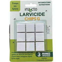 Χελλαφάρμ Larvicide Chips Εντομοαπωθητικές Ταμπλέτες 9τμχ