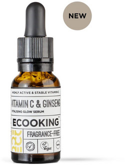 Ecooking Vitamin C & Ginseng Vitalising Glow Serum Προσώπου για Λάμψη με Βιταμίνη C 20ml