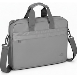 Rivacase 8234 Αδιάβροχη Τσάντα Laptop Ώμου 14" Grey