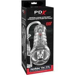 Pipedream PDX Elite Viewtube Vac XXL Stroker Pocket Anal Αυνανιστήρι Transparent