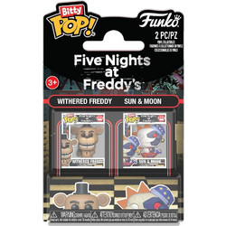 Funko Bitty Pop! Five Nights At Freddy's 2-Pack Withered Freddy & Sun & Moon