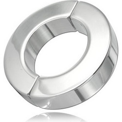 Metal Hard Stainless Steel Δαχτυλίδι Πέους Μεταλλικό 14mm Ασημί