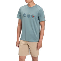 McKINLEY Fabi II Ανδρικό Αθλητικό T-Shirt Πετρόλ 430774-602