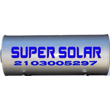 Super Solar Eco SDG2300 Boiler Ηλιακού 300lt Glass Διπλής Ενέργειας