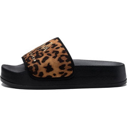 Replay Γυναικείες Παντόφλες Καλοκαιρινές Flatforms Καφέ GMF1H-003-C0038T-1367