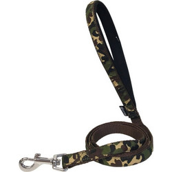 Gloria Pets Camo Λουρί Σκύλου 1.2m x 15mm Πράσινο