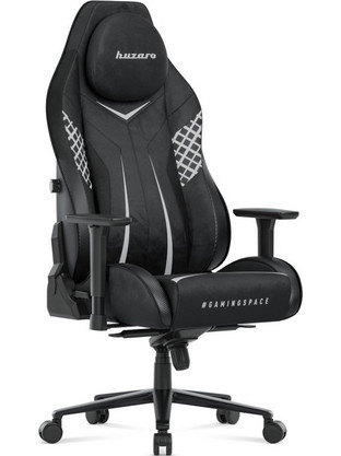 Huzaro Force 8.3 Καρέκλα Gaming Δερματίνης με Ρυθμιζόμενα Μπράτσα και Υποπόδιο Μαύρη 5900415031604