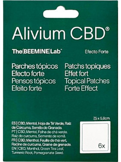 The Beemine Lab Alivium CBD Έμπλαστρα 6τμχ
